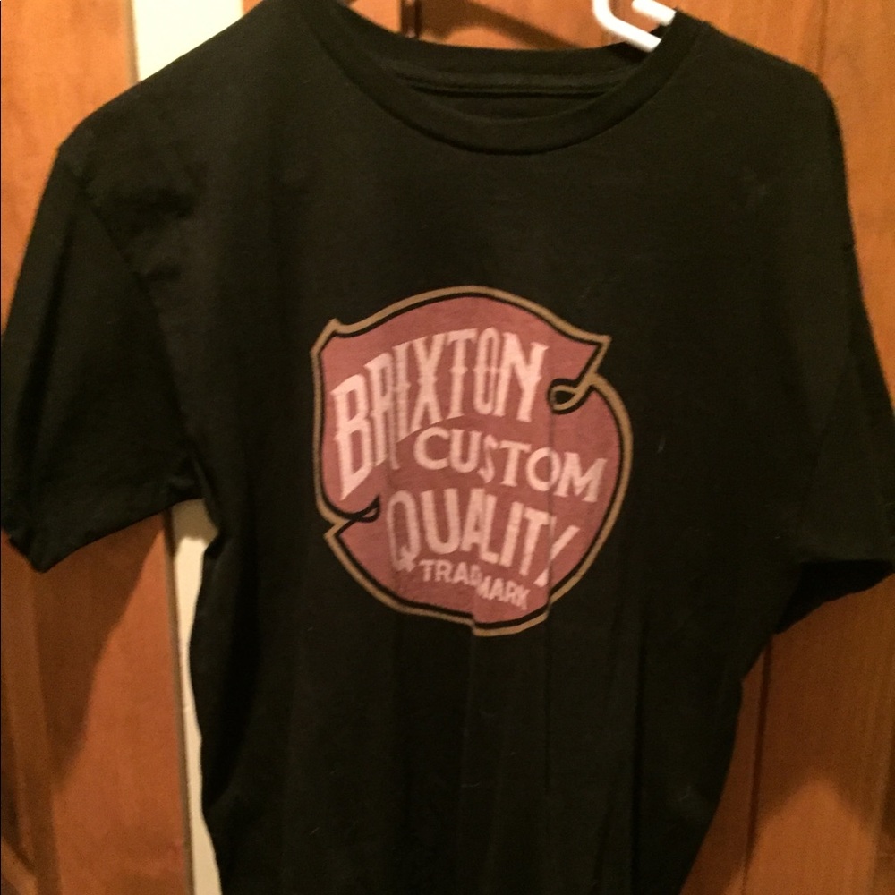 Gently used black Brixton t shirt